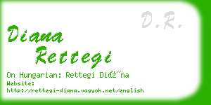 diana rettegi business card